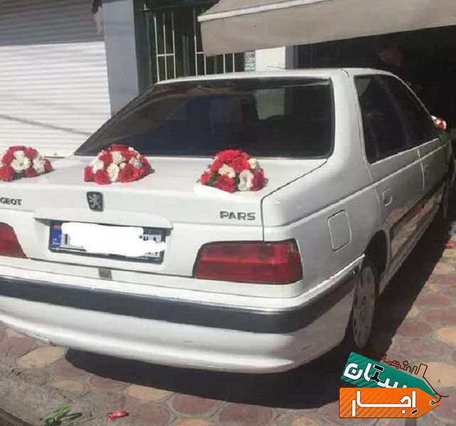 اجاره ماشین عروس پرشیا سفید
