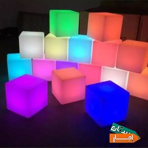 اجاره انواع میز و صندلی های نور ( led )