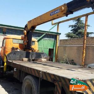 اجاره جرثقیل کفی دار اجاره جرثقیل5تن شهرقدس با بهترین شرایط