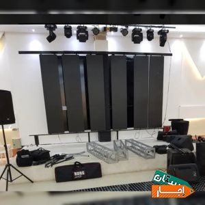 اجاره باند رقص نور سیستم صوت نورپردازی