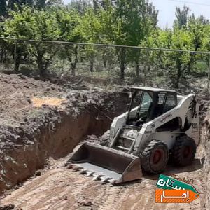 اجاره بابکت و مینی بیل کندن استخر حمل نخاله با بهترین شرایط