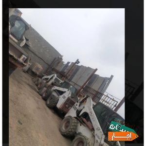 اجاره بابکت و خاور مینی بیل حمل نخاله