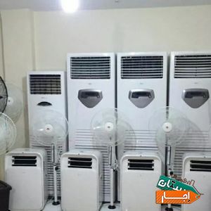 اجاره کولر گازی آبی پرتابل پنکه مهپاش کرایه کولر با بهترین امکانات