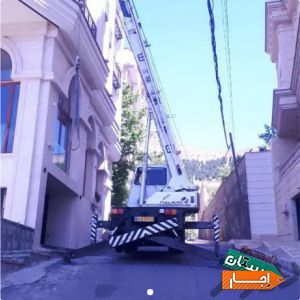 رنت جرثقیل دکل بلند سنگین با شرایط عالی