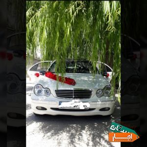 اجاره ماشین عروس بنز با راننده( گل )