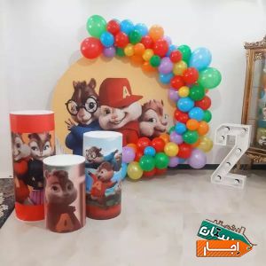 اجاره لوازم تولد بادکنک آرایی گل آرایی