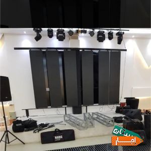 اجاره باند رقص نور سیستم صوت نورپردازی