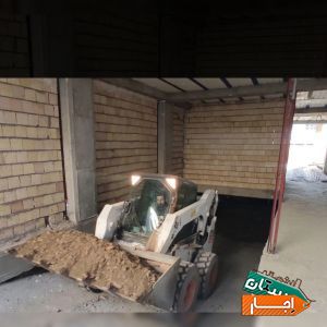 اجاره مینی بیل و بابکت همراه پیکور حمل نخاله