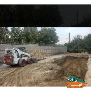 اجاره بابکت بیل میکانیکی کندن استخر