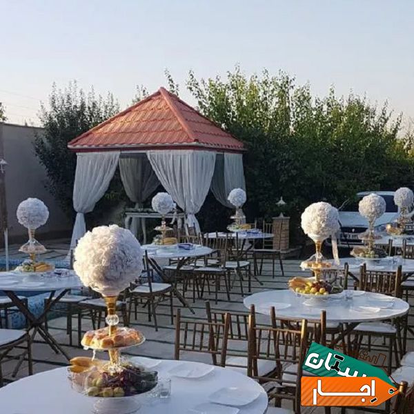 اجاره باغ سالن ویلا در اطراف تهران