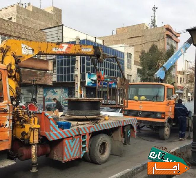 اجاره جرثقیل شبانه روز تهران