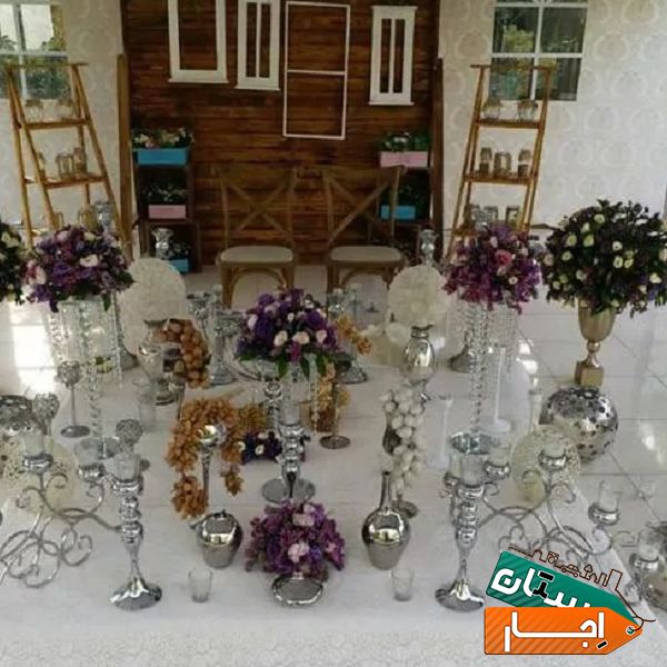 اجاره متنوع ترین انواع سفره عقد کریستالی،برنزی،طلایی،نقره ای