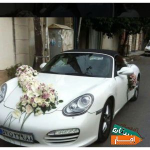 اجاره ماشین عروس با گل هدیه اجاره خودرو تشریفات