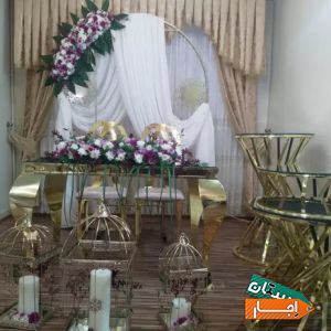 اجاره میز و صندلی، ظروف کرایه و تشریفات بزرگ آروین بهترین قیمت