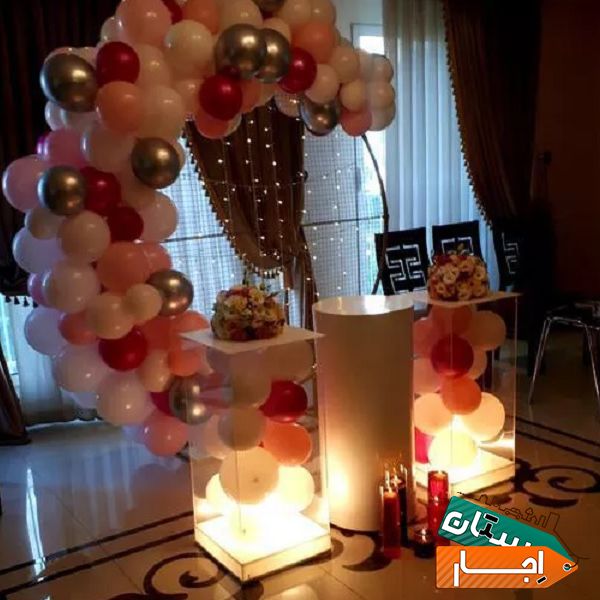 اجاره بک و میز و استند گل ارایی با عالی ترین کیفیت