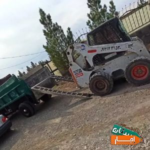 اجاره بابکت و مینی بیل کندن استخر حمل نخاله با بهترین شرایط در االبرز