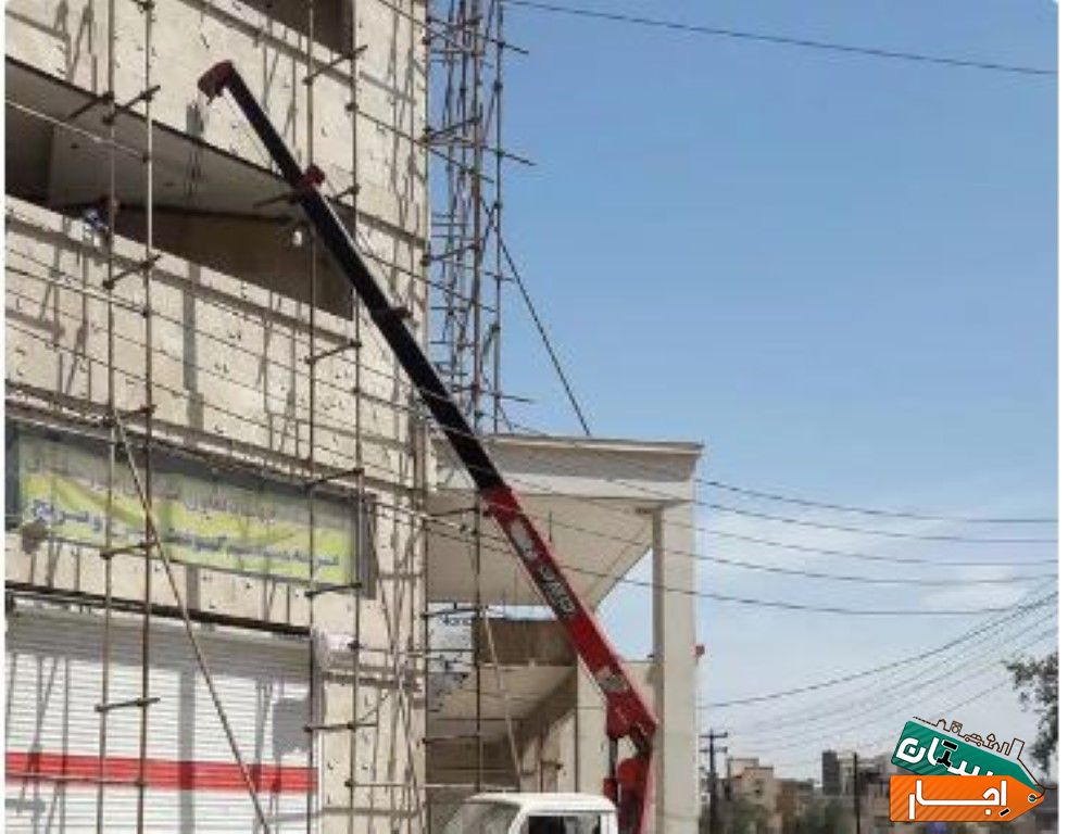 اجاره جرثقیل 3 تن با نازلترین قیمت در اهواز