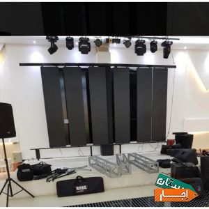 اجاره باند رقص نور سیستم صوت نورپردازی