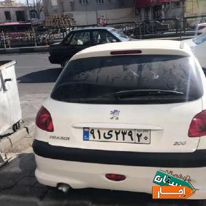 اجاره خودرو 206 کرایه