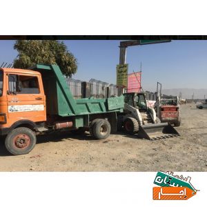 بابکت کندن استخر واجاره روزانه خاور بابکت مینی بیل