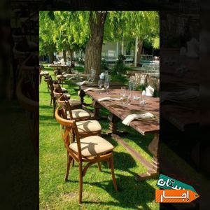 اجاره باغ فضای باز جهت عروسی و عقد و تولد و دورهمی