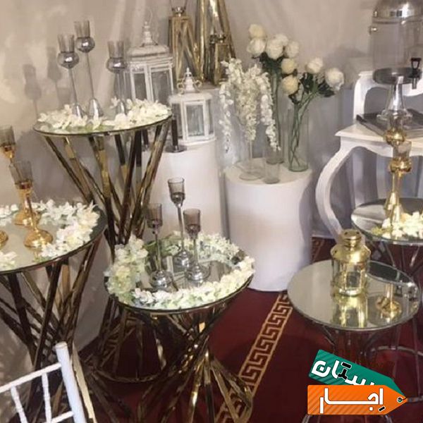 اجاره انواع صندلی و باندومیز ال ای دی