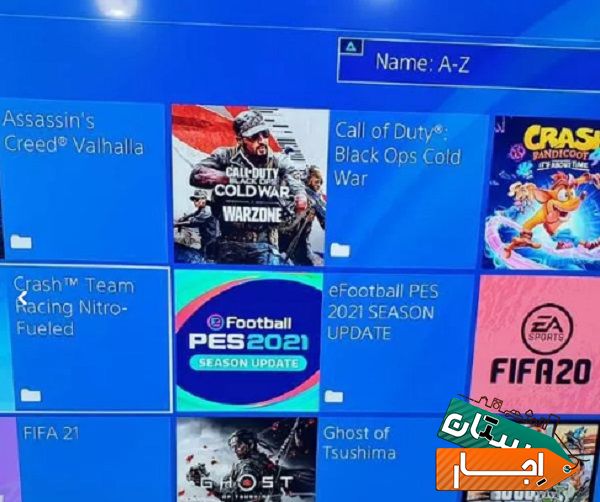 اجاره کرایه رنت پی اس فور ps4