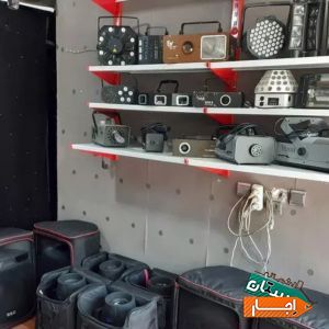 اجاره باند رقص نور Dj بلک لایت فلشر لیزر اجاره باغ