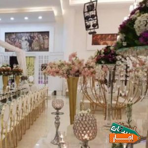 اجاره باغ تالار عاقد آریایی و تشریفات کامل عقد و عروسی شرایط آسان
