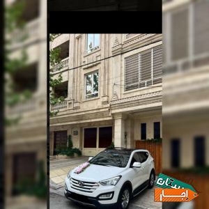 اجاره ماشین عروس سانتافه نیو همراه با راننده