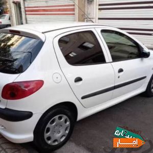 اجاره پژو 206 تیپ 5 (بدون راننده) با بهترین قیمت