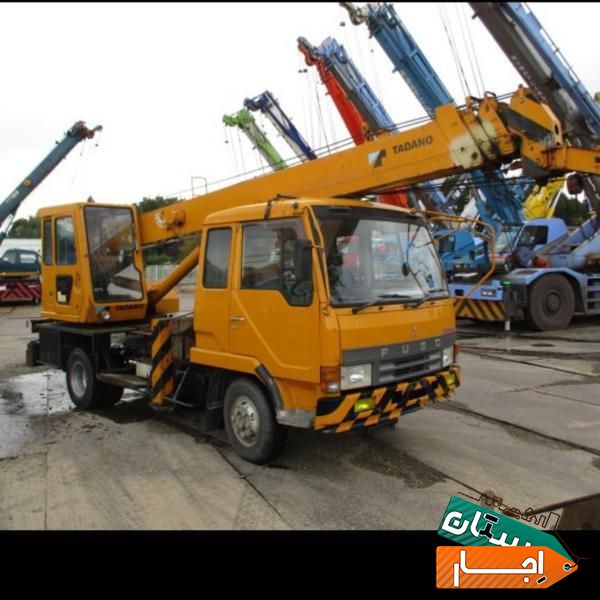 اجاره جرثقیل 7تن دکل بلند