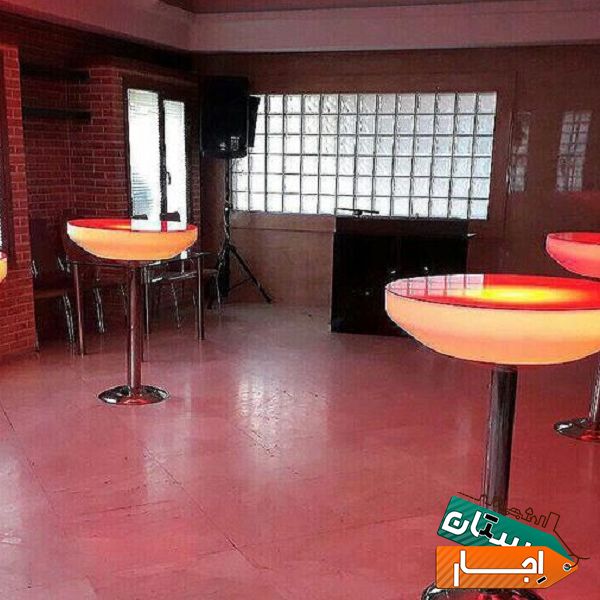 اجاره میز نور و میز ال ای دی (LED)