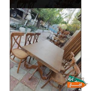 اجاره انواع میز و صندلی های روستیک