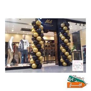اجاره استند حلقه و میز بادکنک آرایی و گل آرایی