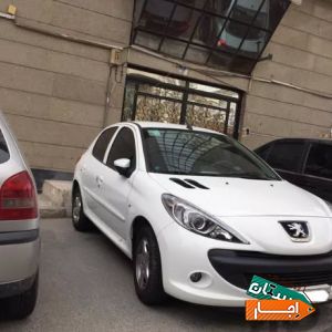 رنت ماشین 207 اتومات با شرایط عالی