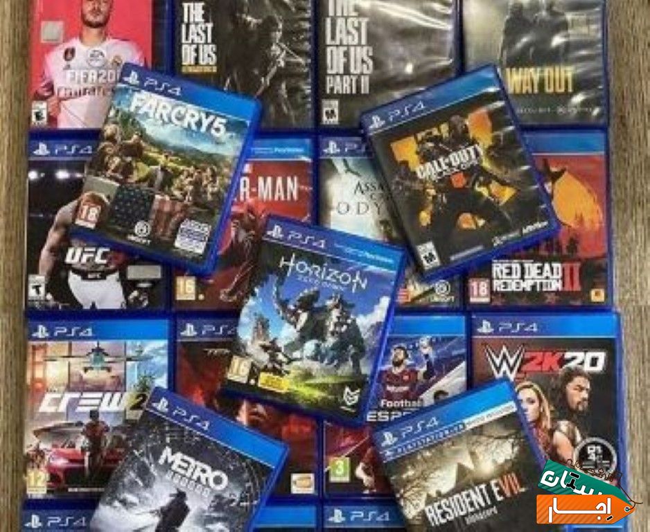 اجاره کرایه بازی های جدید PS4 در رشت