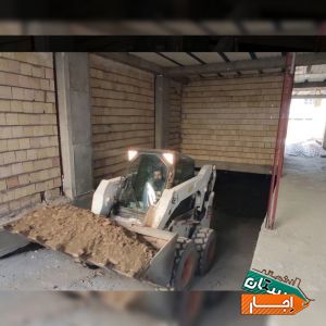 اجاره مینی بیل و بابکت همراه پیکور حمل نخاله