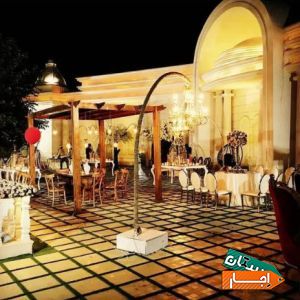 اجاره باغ تالار و تشریفات مجالس رز طلایی میزبان عروس و داماد عزیز