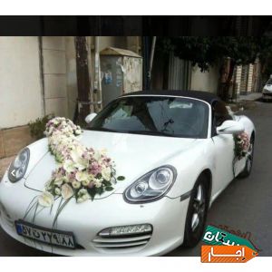 اجاره ماشین عروس با گل هدیه اجاره خودرو تشریفات