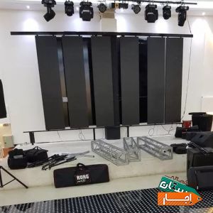اجاره باند رقص نور سیستم صوت نورپردازی