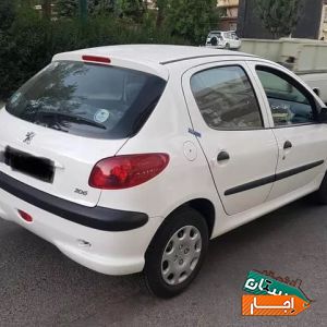 اجاره/خودرو/رنت مدل بالا 206 مشابه صفر
