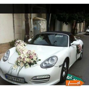 اجاره ماشین عروس با گل هدیه اجاره خودرو تشریفات