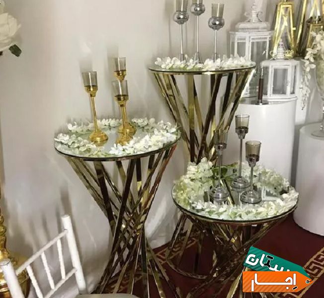 اجاره میز سوارز LED تشریفات،ظروف کرایه ،میز صندلی
