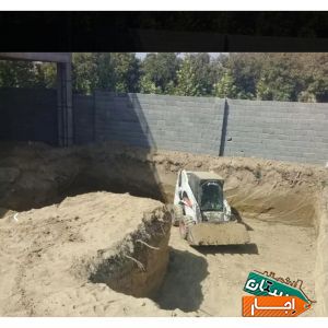 اجاره بابکت کندن استخرتخریب حمل نخاله لودر کامیون