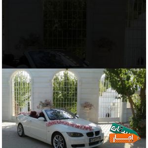 اجاره ماشین عروس(گل ارایی ماشین و دسته گل هدیه)