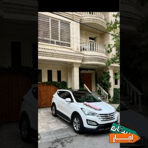 اجاره ماشین عروس سانتافه نیو همراه با راننده