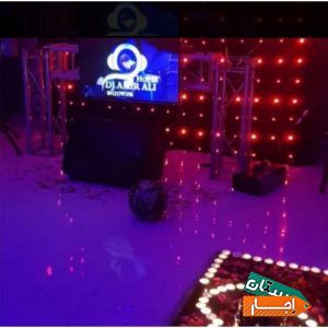 اجاره باند.رقص نور.میزسوارز.ارسال و نصب شرق تهران