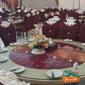 تشریفات مجالس ظروف کرایه اجاره باغ تالار با بهترین امکانات