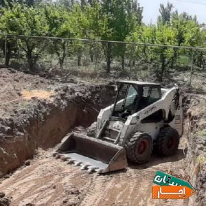 اجاره بابکت و مینی بیل کندن استخر حمل نخاله با بهترین شرایط